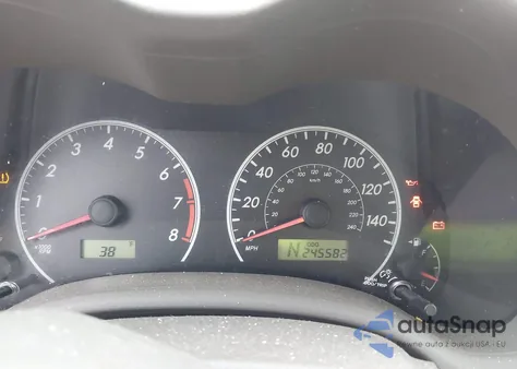 2010 Toyota Corolla Le z USA, uszkodzony, nr VIN 2T1BU4EE4AC346861